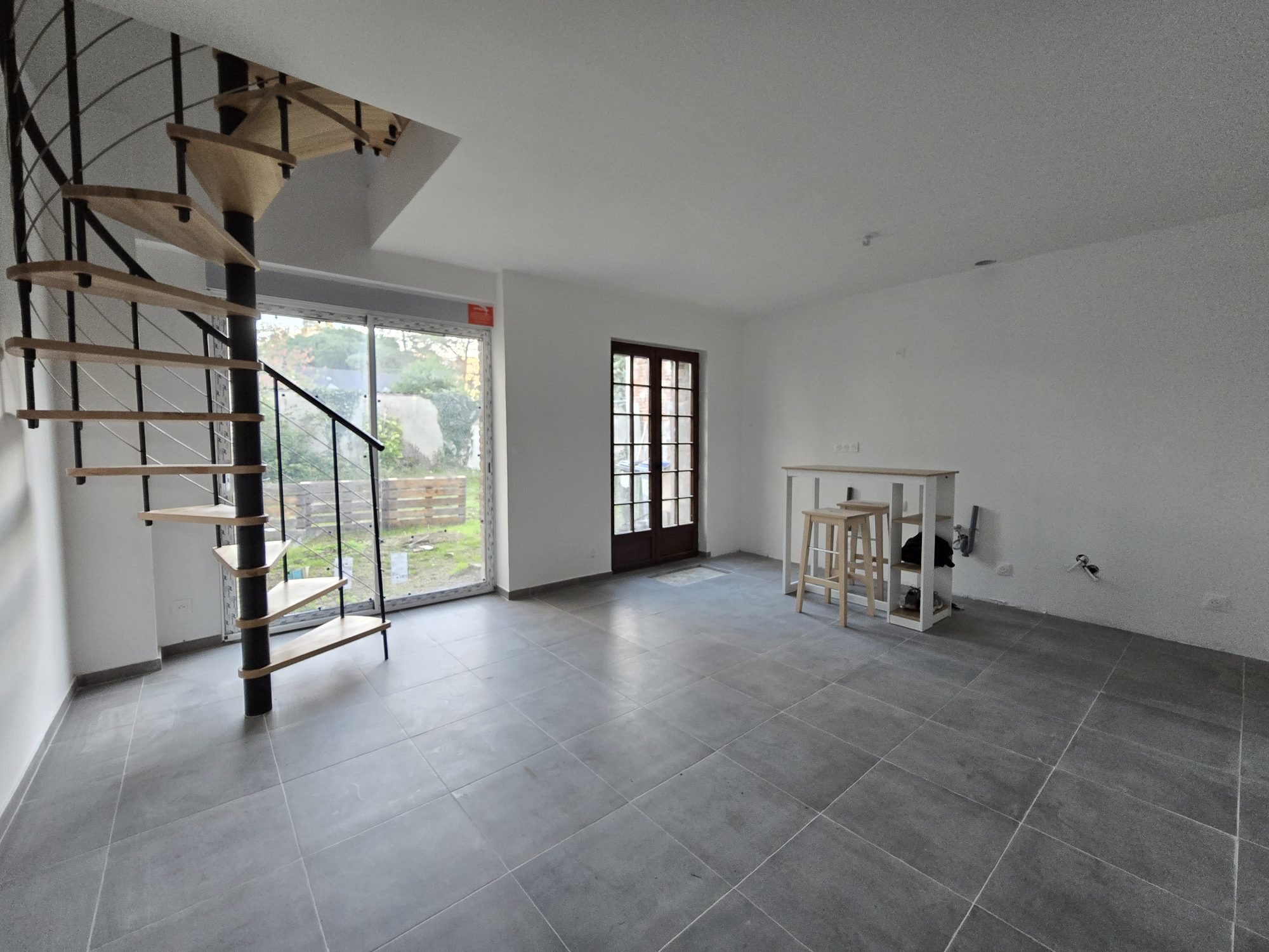 Appartement duplex avec jardin